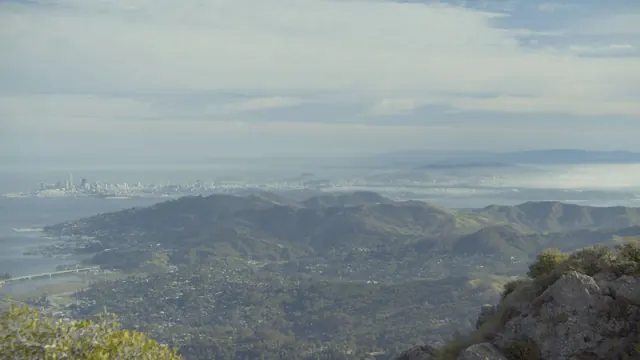 Mount Tamalpais East Peak View: San Francisco Bay Area Panorama