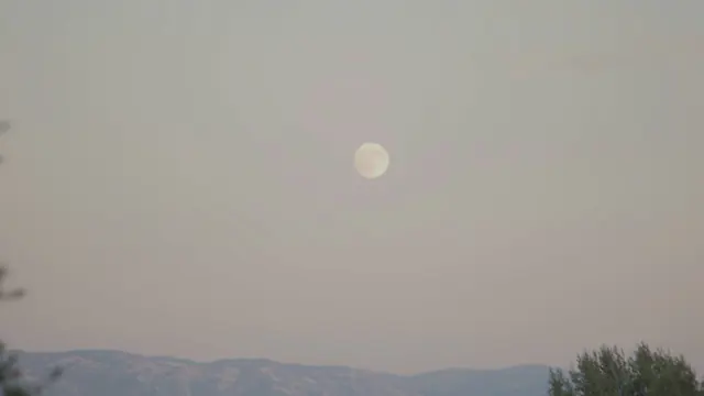 Full Moon over Dublin, California - October 21, 2024