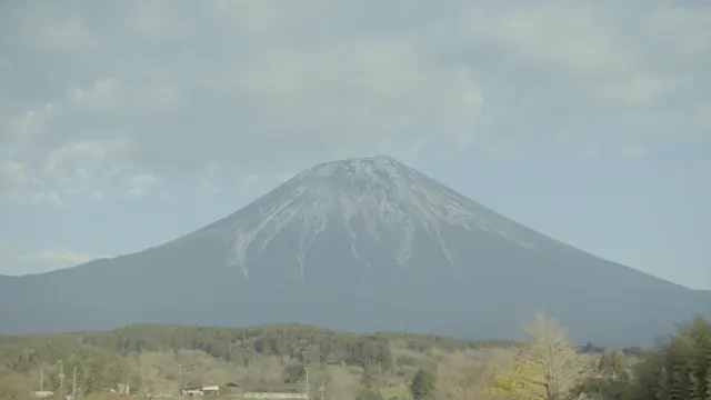 Snow-Capped Mt. Fuji from Hitoana, Fujinomiya, Japan - November 2025