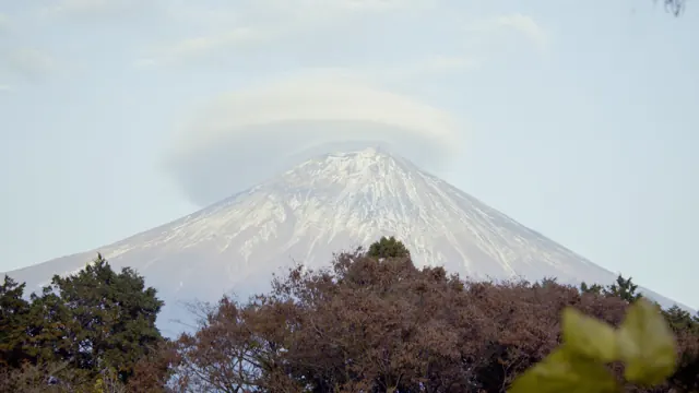 Majestic Mount Fuji & Lenticular Clouds, Fujinomiya, Japan