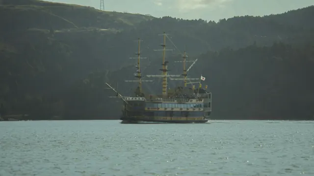 The Victory Ship on Lake Ashi, Japan | Hakone Pirate Cruise