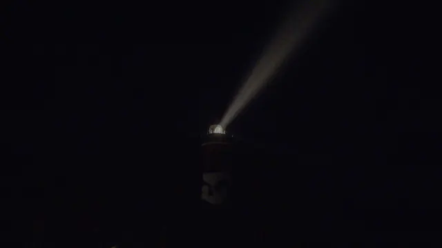 Vizhinjam Lighthouse at Night: Guiding Light on Hawa Beach, Kerala